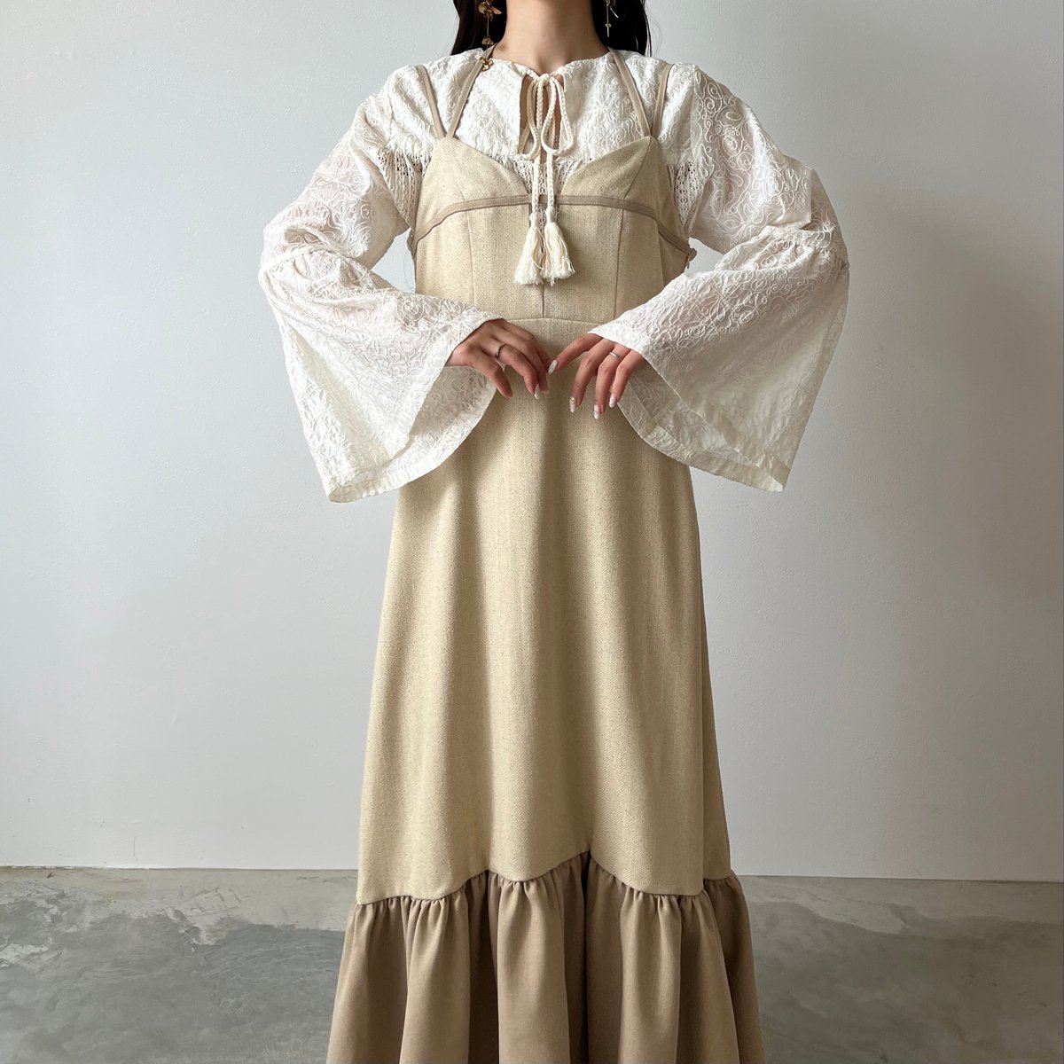bicolor flare camionepiece | AÉRMA boutique