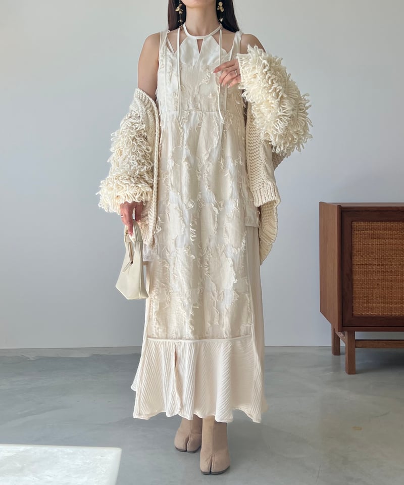 fringe docking layered onepiece | AÉRMA boutique fringe docking layered onepiece | AÉRMA boutique