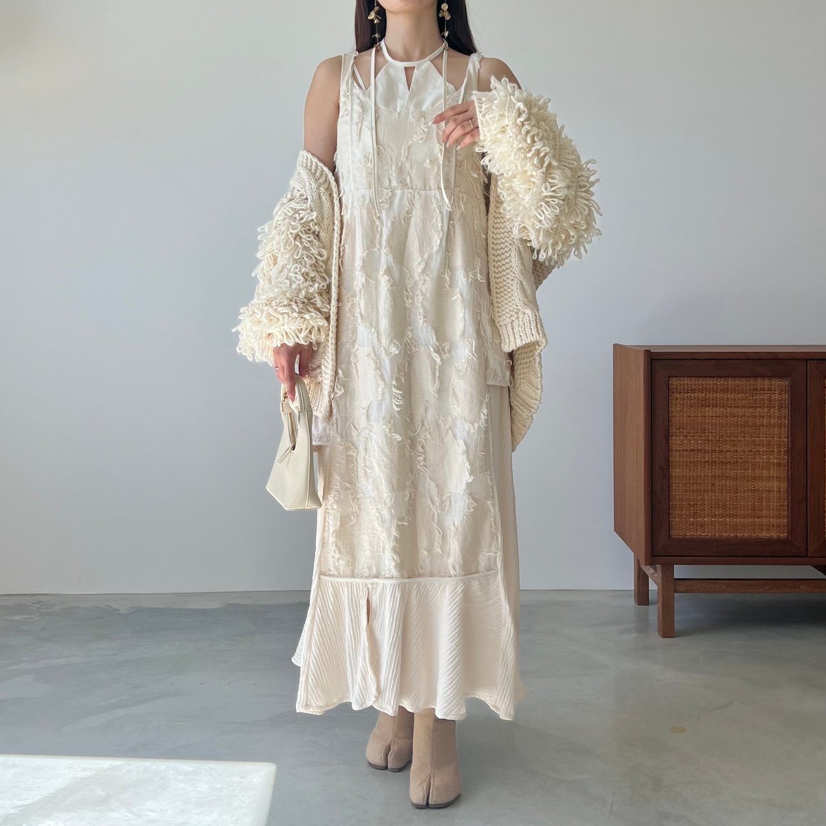 fringe docking layered onepiece aerma fringe docking layered onepiece aerma
