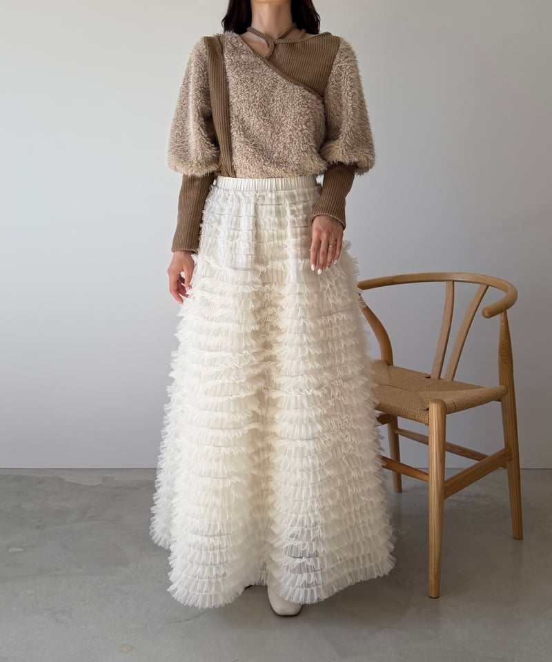 トップス theredthread S ring asymmetry foodie THEREDTHREAD / ザレッドスレッド】S ring asymmetry hoodie lace