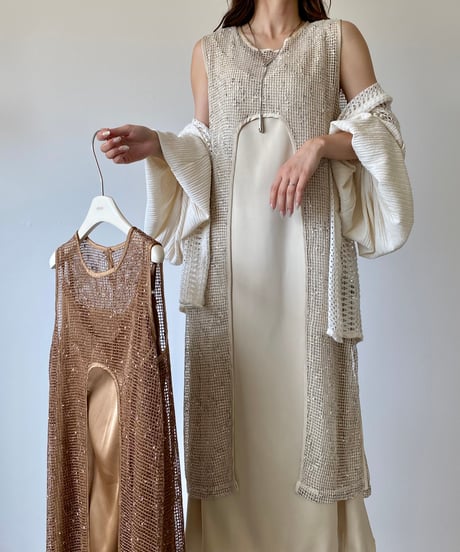 aerma boutique onepiece(シワあり‼️) aerma boutique onepiece(シワあり‼️) texture sleeveless