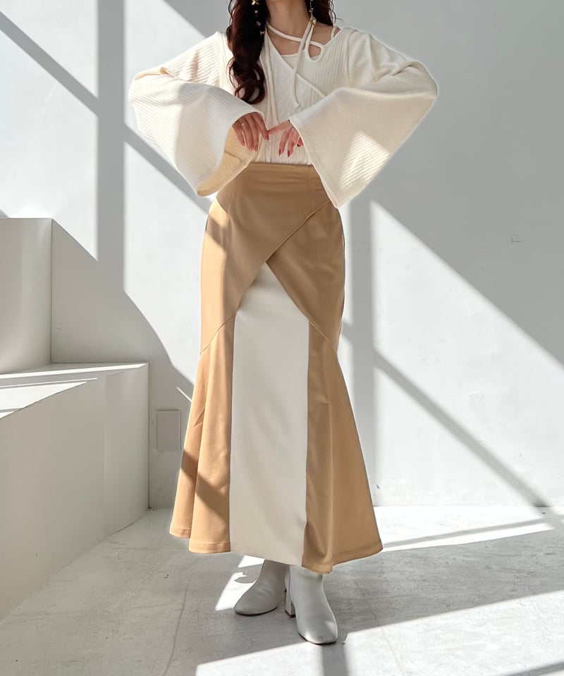 layered flare mermaid skirt | AÉRMA boutique layered flare mermaid skirt | AÉRMA boutique