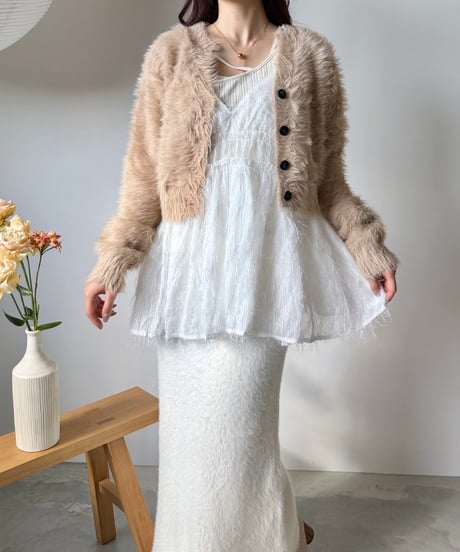 shaggy short knit