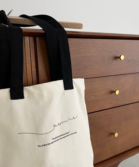aérma logo tote bag
