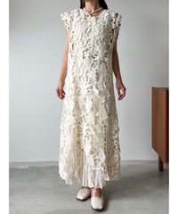 race flower layered onepiece | AÉRMA boutique