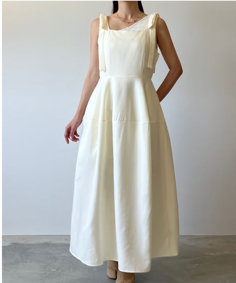 shoulder ribbon tai box onepiece