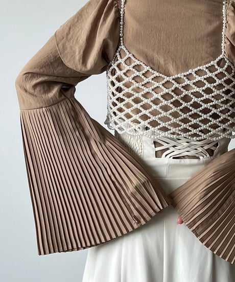 pearl bustier