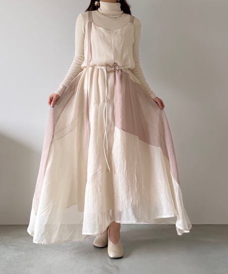 airy sheer long camionepiece
