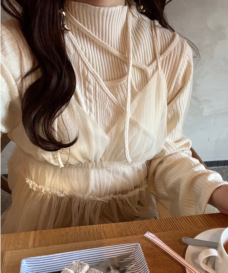 asymmetry strap flare tops | AÉRMA boutique