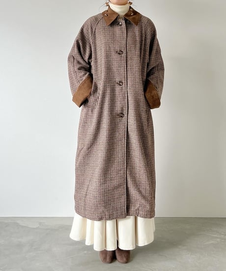 AERMA boutique layered long coat めぐみるく AERMA boutique layered long coat めぐみるく