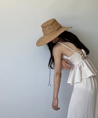 straw himo hat