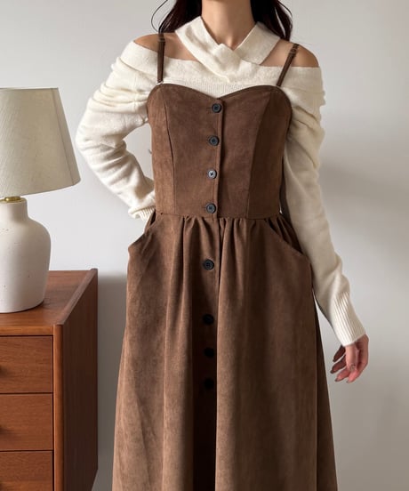 suede touch flare camionepiece