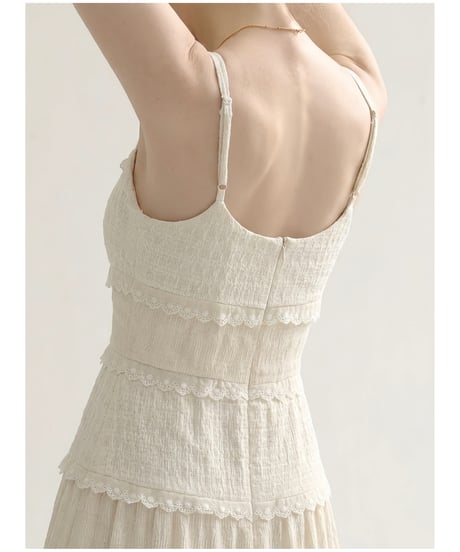 lace tiered camionepiece