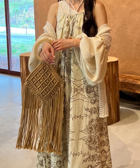 botanical gather maxi onepiece