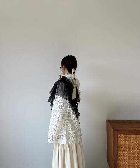 many way ruffle flare belt (black)