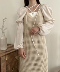 puff sleeve short bolero