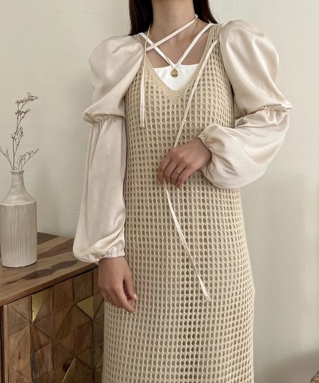 puff sleeve short bolero