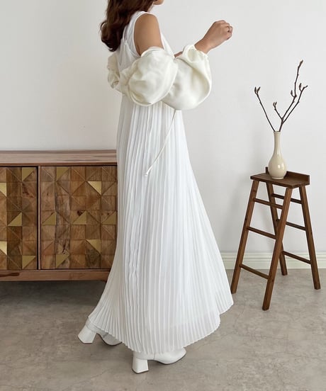 puff sleeve short bolero
