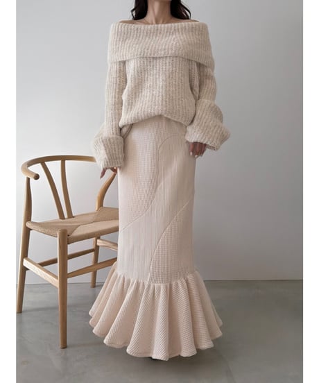 2 way nuance i line flare skirt