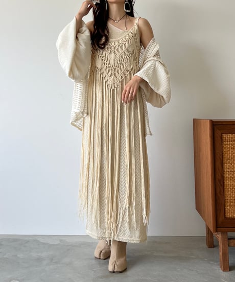 long fringe bustier