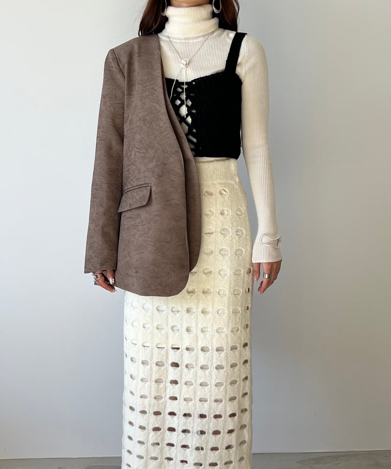 hole design knit set up | AÉRMA boutique