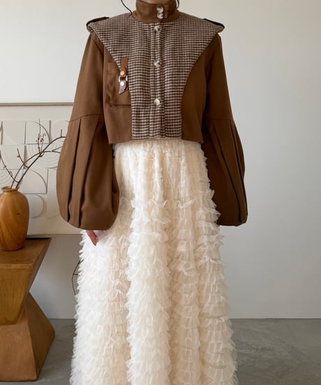 3way layered trench coat(brown)