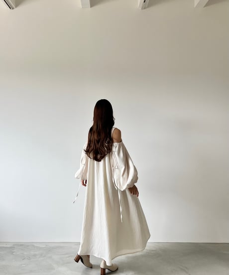 asymmetry off shoulder flower onepiece