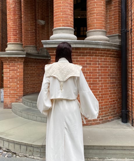 3way layered trench coat(ivory)