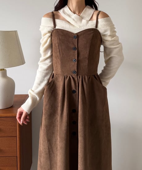 suede touch flare camionepiece