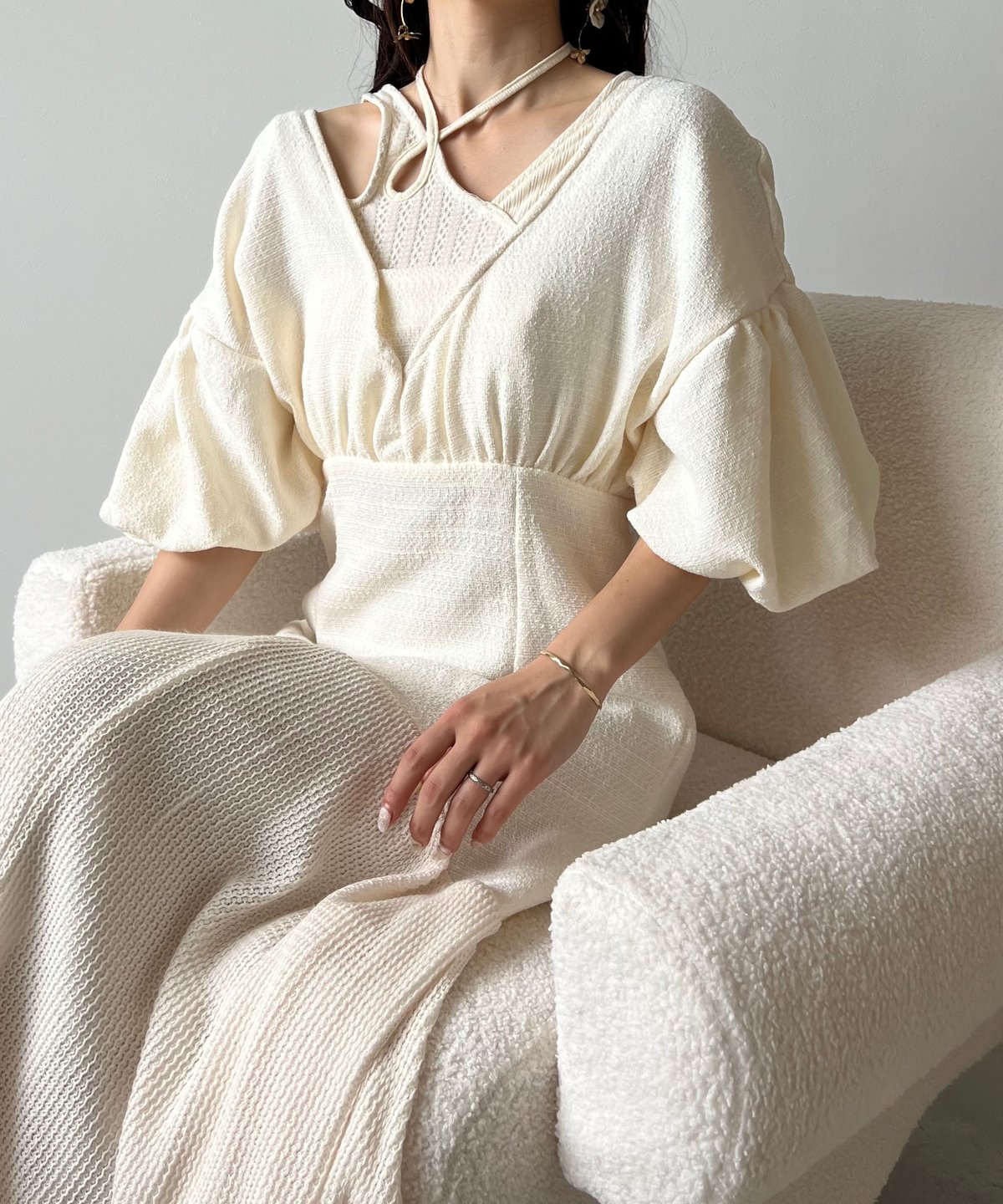 asymmetry strap design camisole | AÉRMA boutique