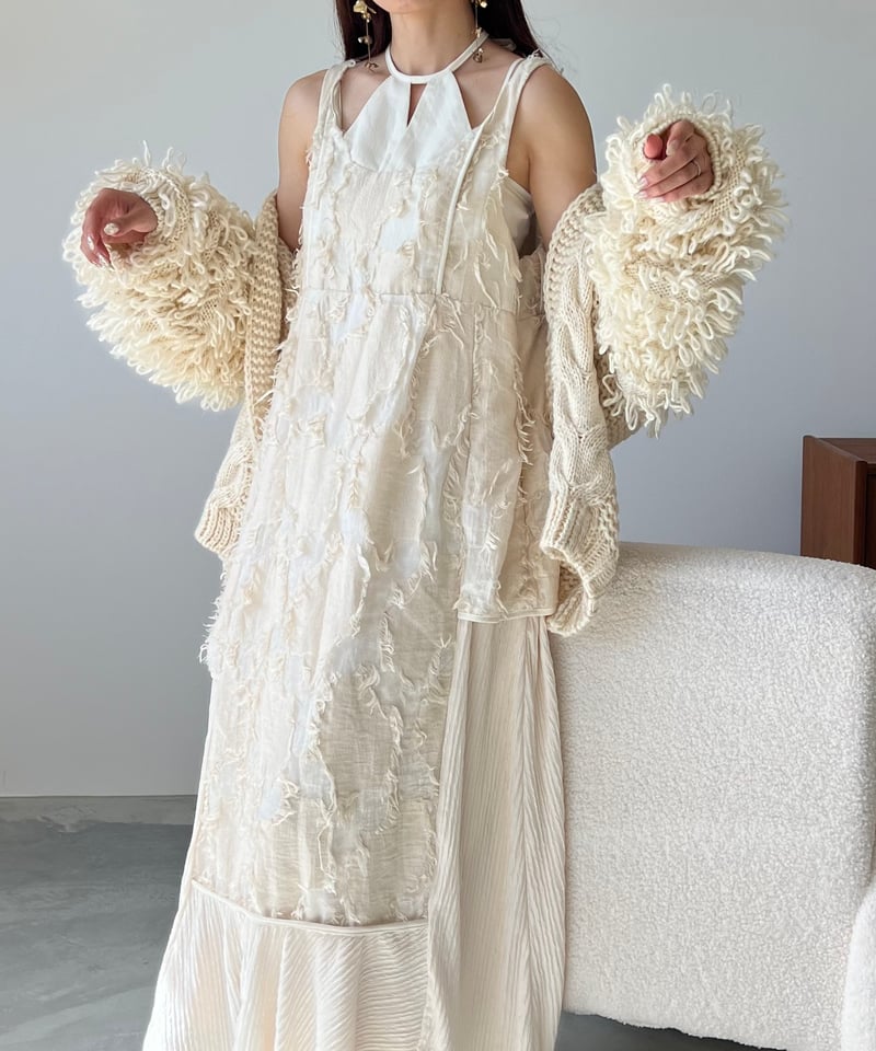 fringe docking layered onepiece aerma fringe docking layered onepiece aerma