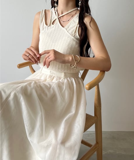 asymmetry strap design camisole