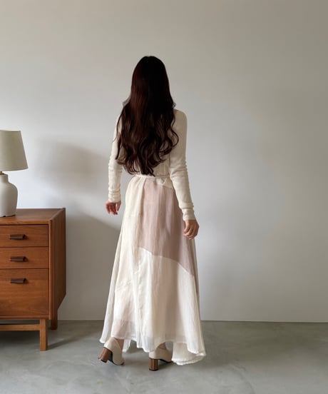 airy sheer long camionepiece