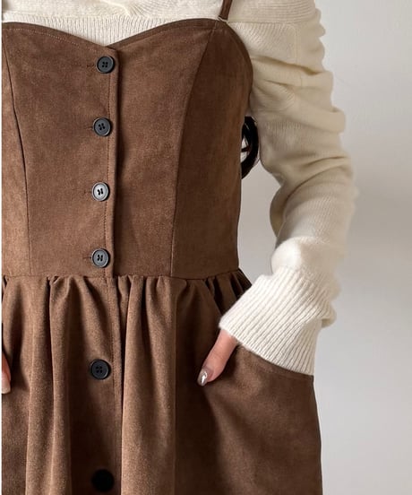 suede touch flare camionepiece