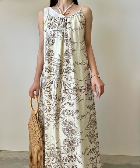botanical gather maxi onepiece