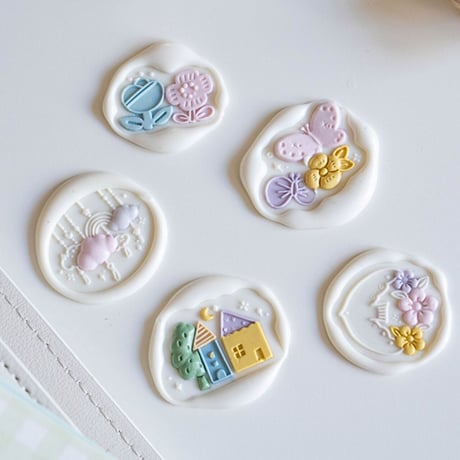 【花と鳥】21*25ｍｍ　*10145*　(C)