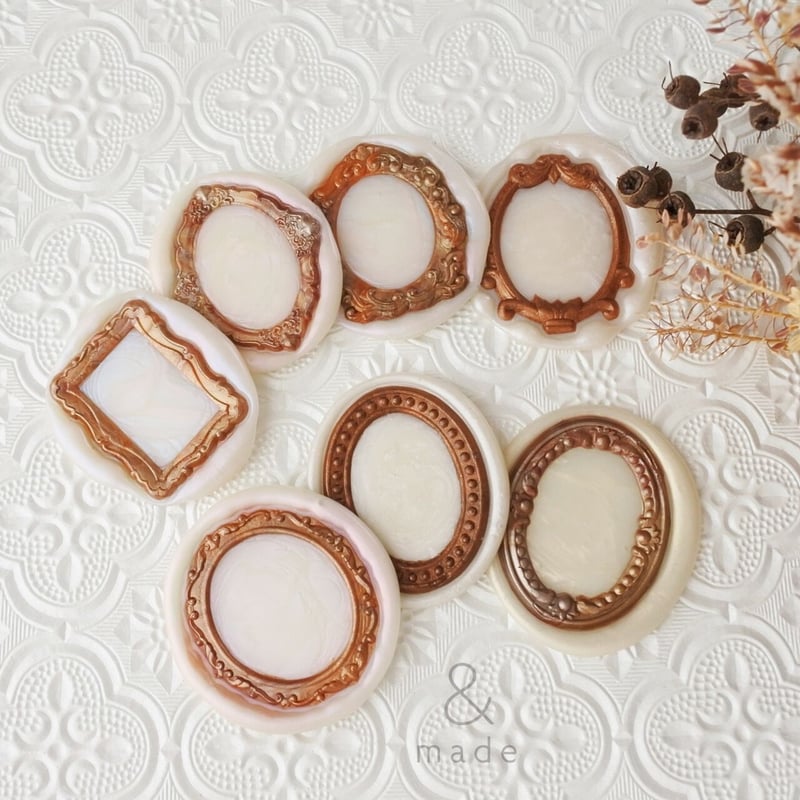 フレームK】35×27mm *10250* (A) | &made - シーリングスタンプ専門店