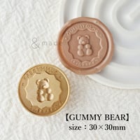 【GUMMY BEAR】30×30ｍｍ　*10379*　(A)