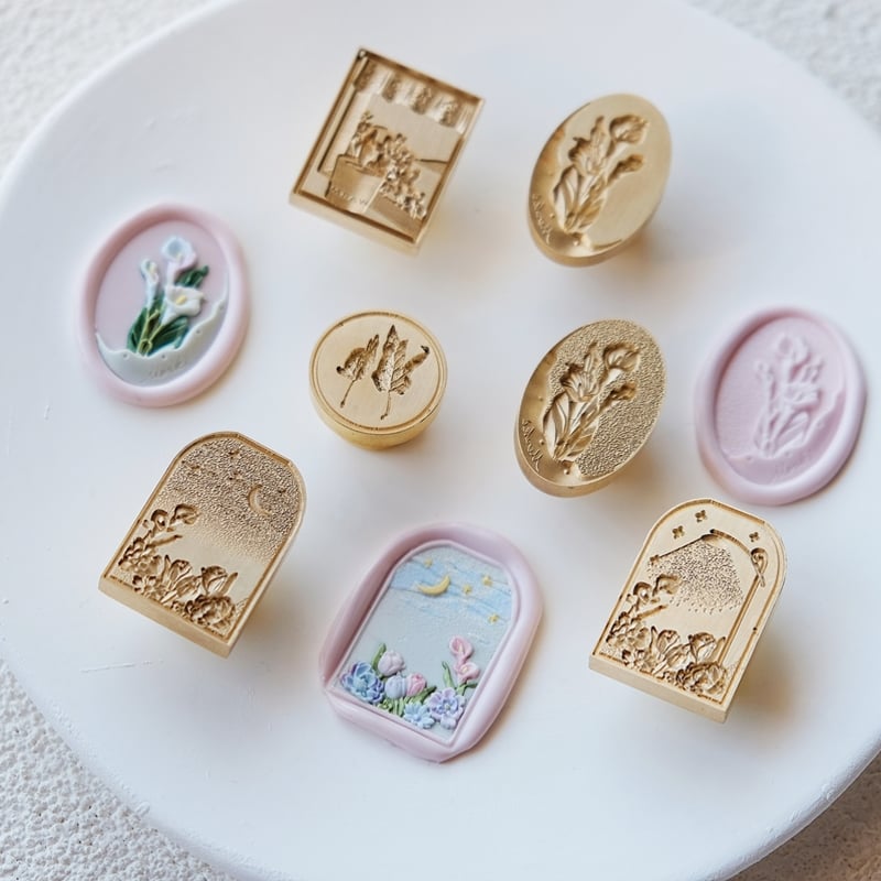 立体カラー】20×30mm *10286* (A) | &made - シーリングスタンプ専門店