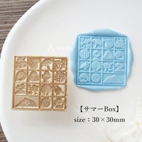 再販未定【サマーBox】30*30ｍｍ　*10158*　(A)