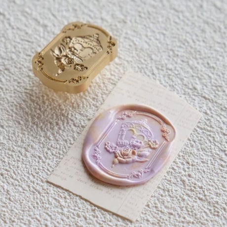 再販未定【街灯と薔薇】38×27ｍｍ　*10241*　(A)