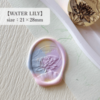 【WATER LILY】21×28ｍｍ　*10372*　(A)