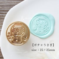 SALE！【ガチャうさぎ】25*25ｍｍ　*10184*　(A)