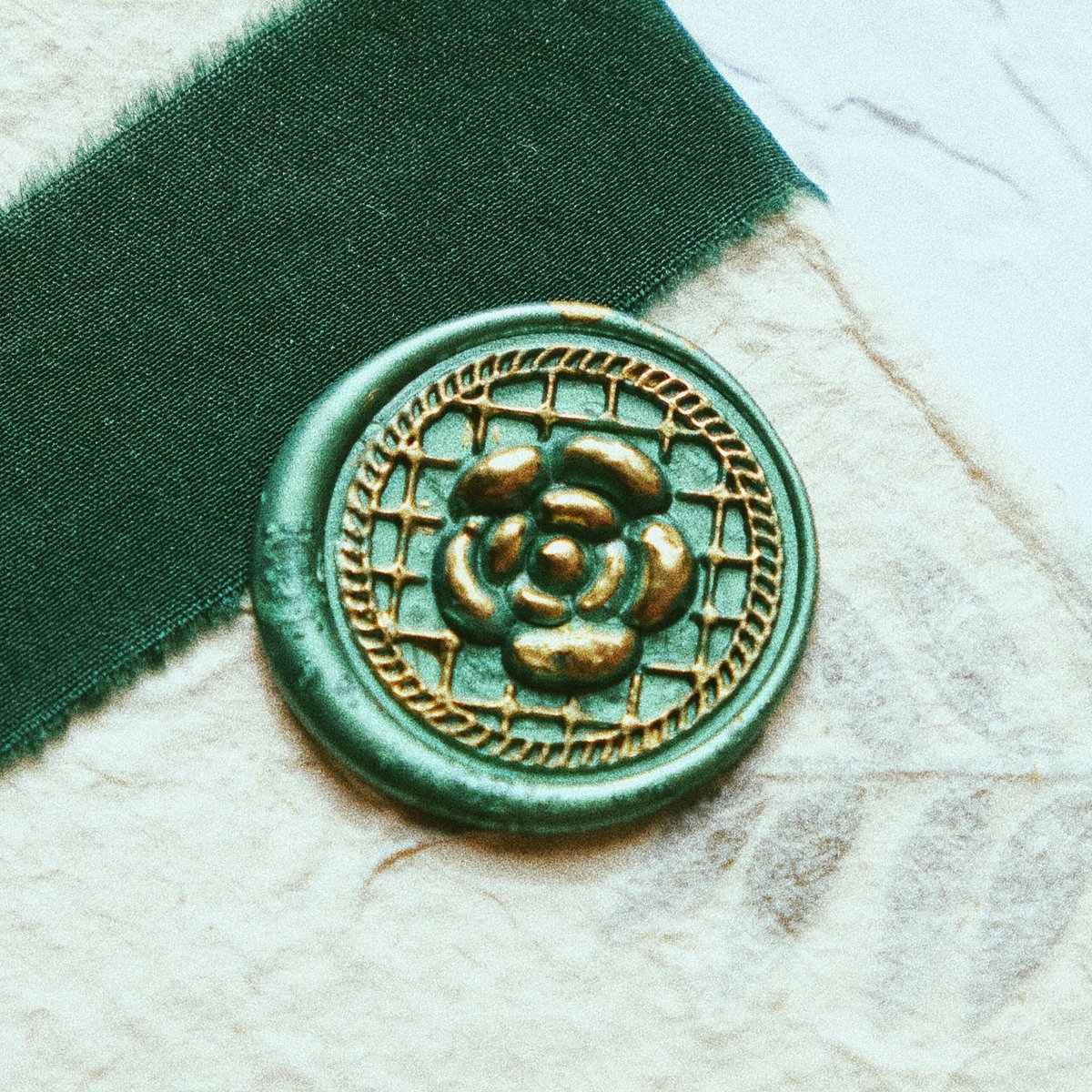 3Dカメリア】25*25mm *10150* (A) | &made - シーリングスタンプ専門店 