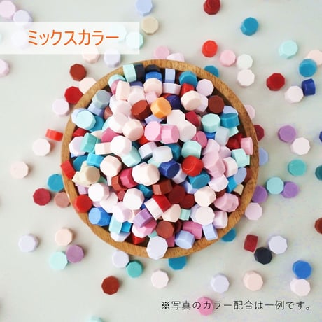 【90g/約300粒】ワックスビーズ八角形　※１度に３個まで