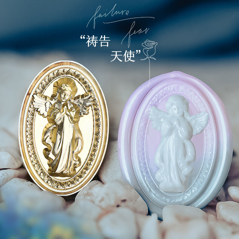 天使の祈り】23×35mm *10193* (A) | &made - シーリングスタンプ専門店