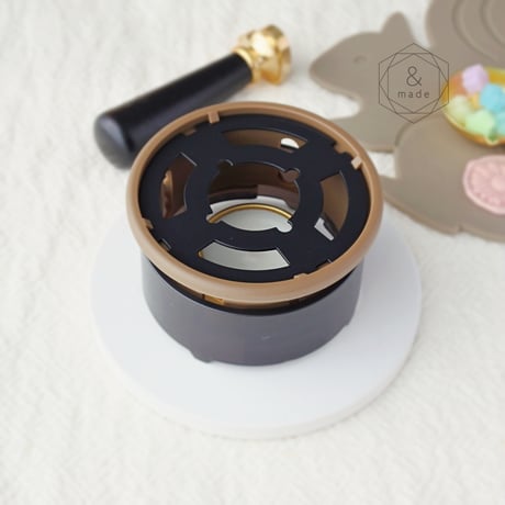 【1個】高さ調整可能な剥がせるワックス炉