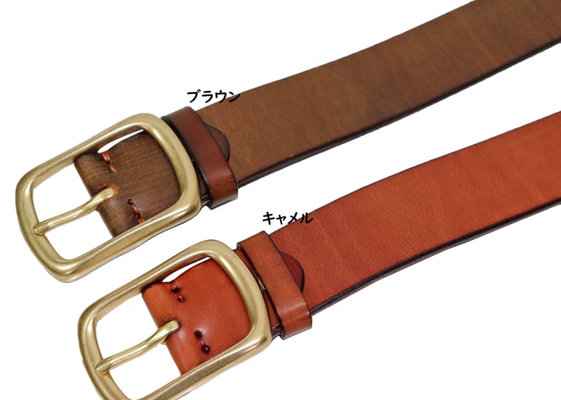 DLMS】『genuine leather』38mm幅 真鍮バックル オイルドレザー DLMS】『genuine leather』38mm幅 真鍮バックル オイルドレザー