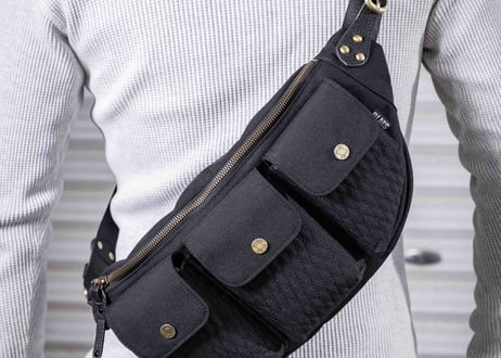 【DLMS】 OLDisNEW 'Old star' 軽量クロスボディバッグ DLM-440 CORDURA(ｺｰﾃﾞｭﾗ)