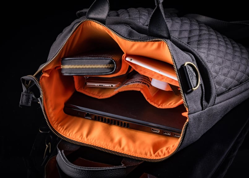 2025 Final sale 【DLMS】 ダイヤステッチヘルメットバッグ 'RIDES'